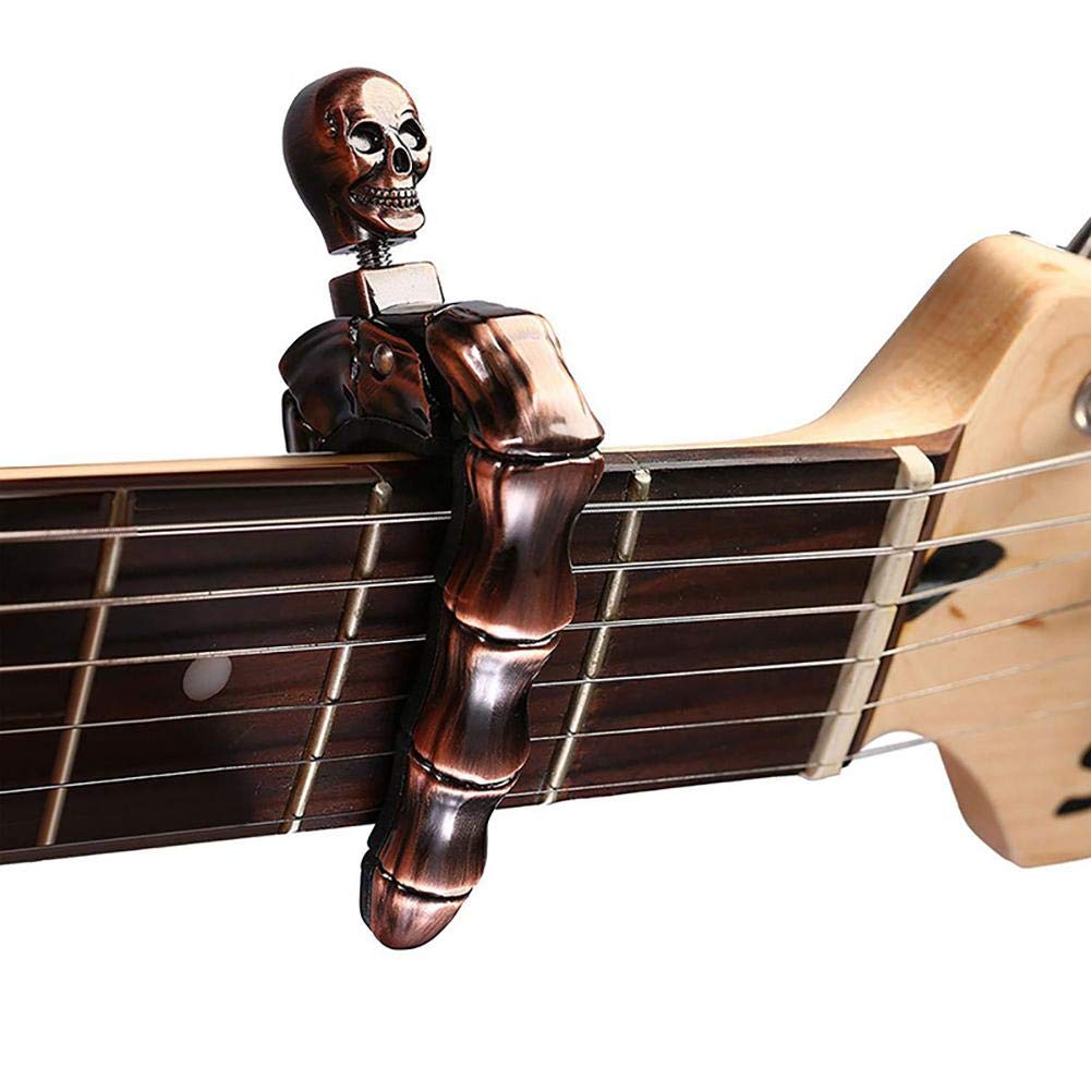 Musical Instrument Dulcimer - Capotasto a Forma di Teschio per