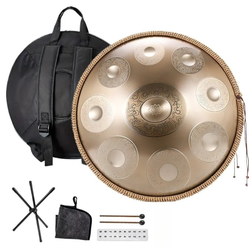 Musical Instrument Dulcimer - 18 pollici in acciaio inossidabile HandPan