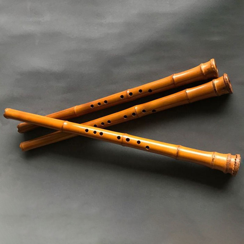 Musical Instrument In Chinese - Bambù a 8 fori Xiao Performance