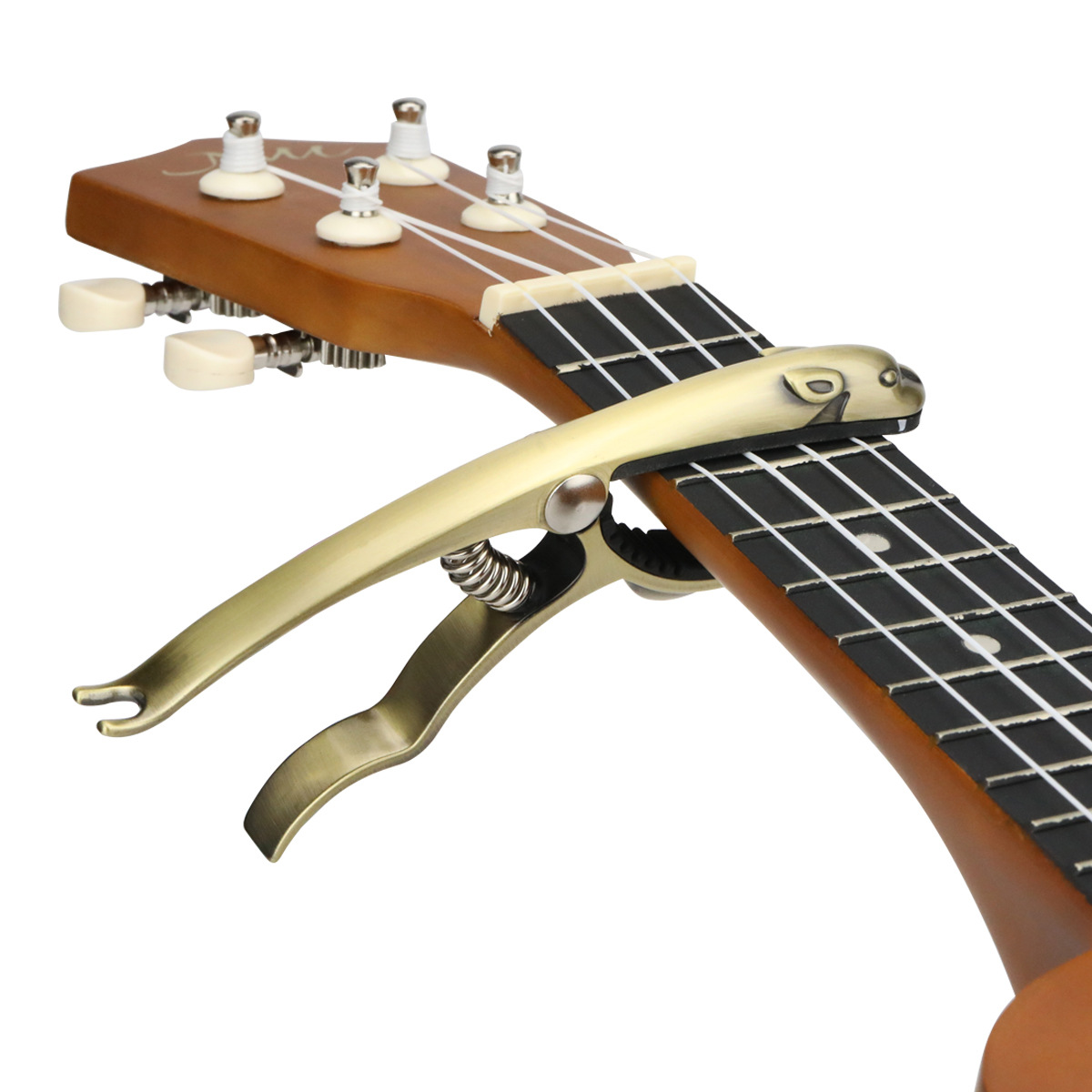 Musical Instrument Dulcimer - Capotasto per chitarra professionale in metallo,