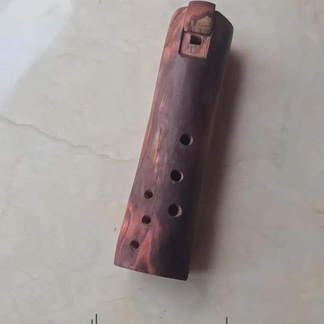 Musical Instrument Indian - Flauto in legno fatto a mano,