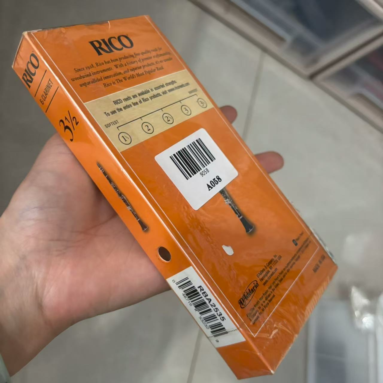 Musical Instrument Reed - Bb Eb Bass clarinetto ance rico