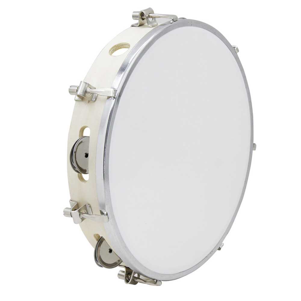 Tambourine Hand Drum - 10 pollici tamburello regolabile pannello in