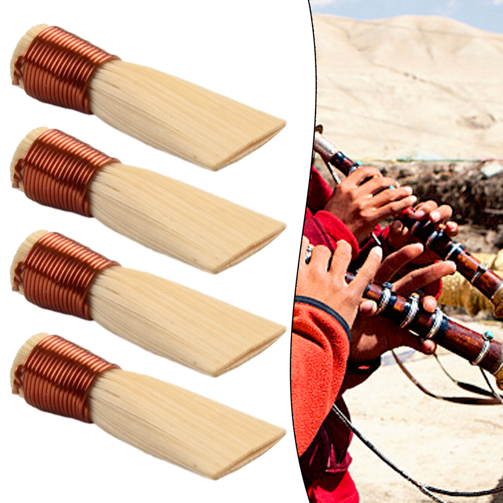 Set di 4 fletti Suona realizza - Musical Instrument Reed recensione e prezzo