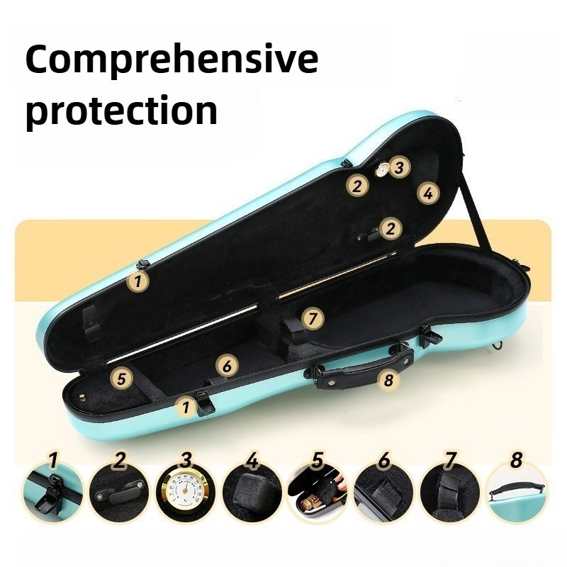 Custodia per violino in fibra  - Musical Instrument Violin recensione e prezzo