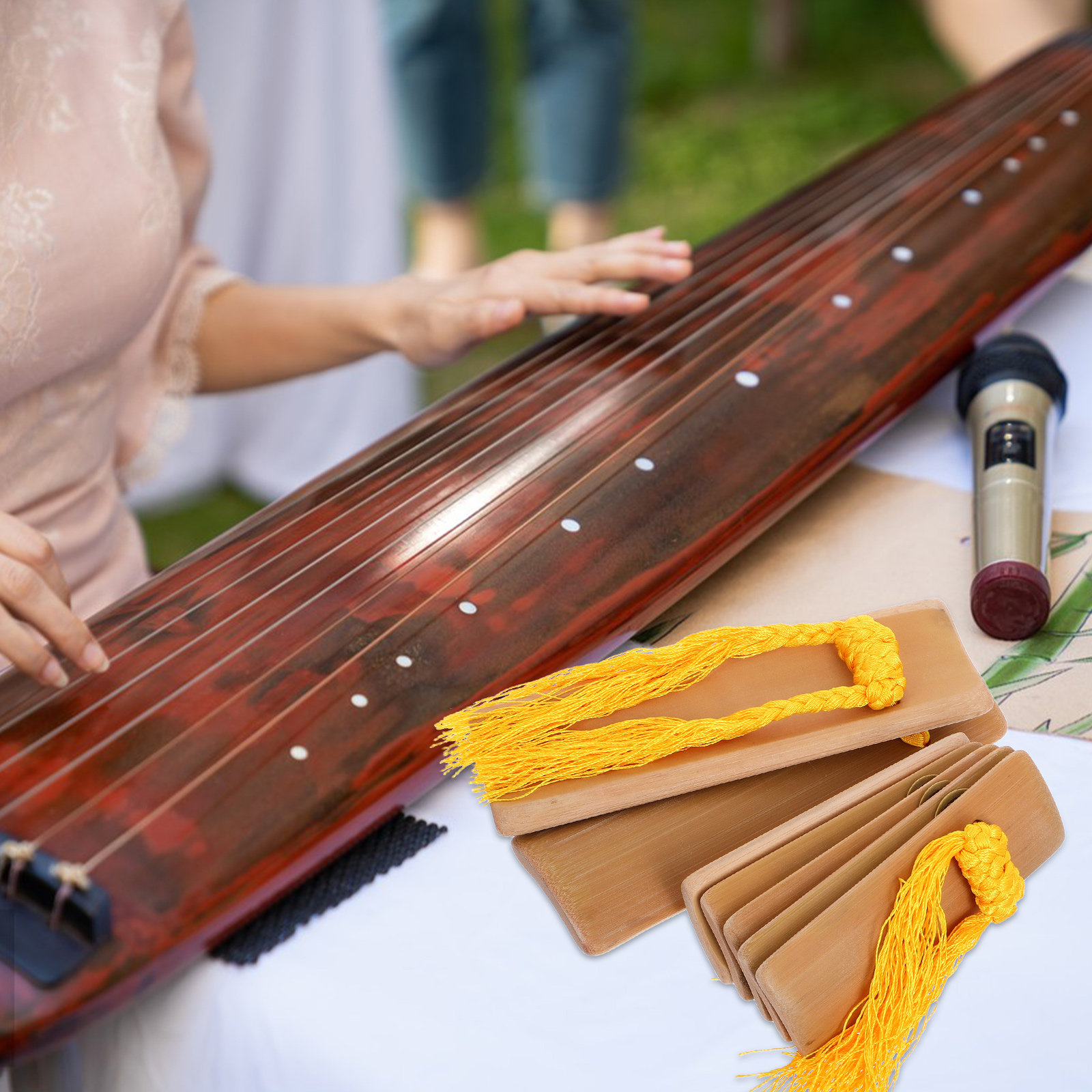 2 Pezzi di Percussori in Bambù - Musical Instrument In Chinese recensione e prezzo