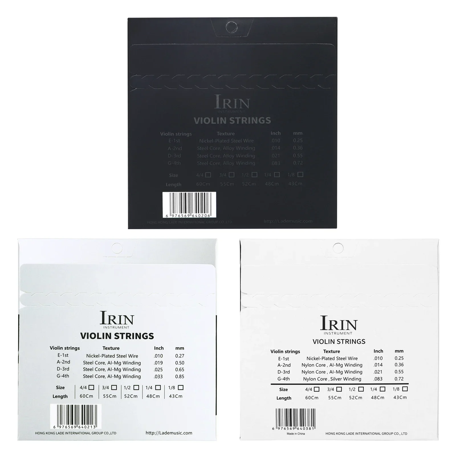 Corde per violino IRIN Violino - Musical Instrument Violin recensione e prezzo