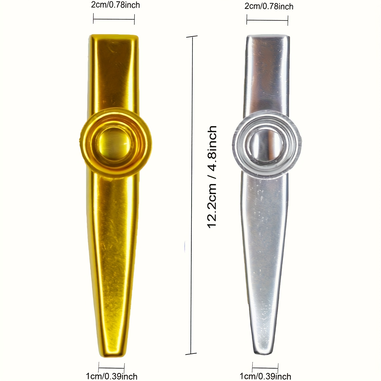7 pezzi Kazoos in metallo dal  - Musical Instrument Violin recensione e prezzo