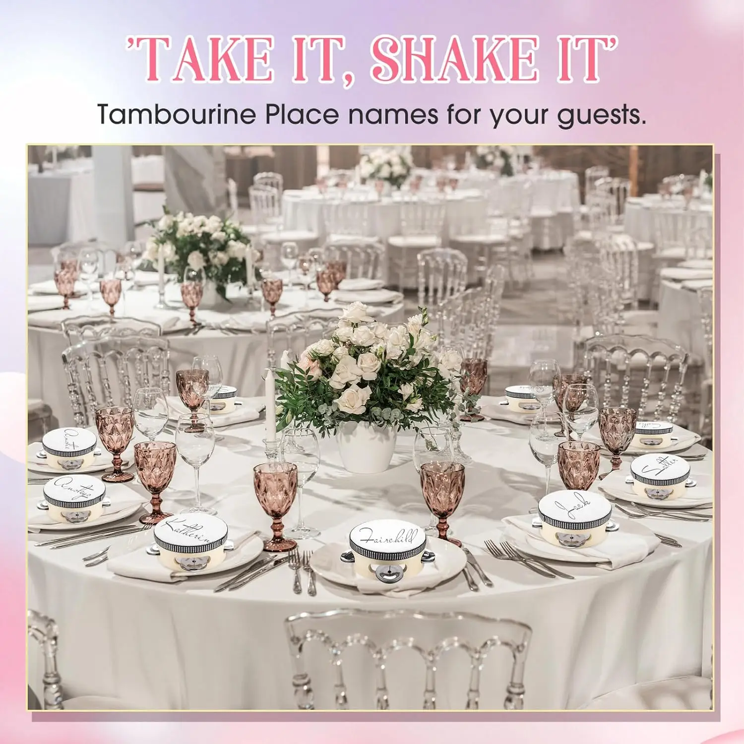 Set di Tamburelli da Matrimoni - Musical Instrument In Chinese recensione e prezzo