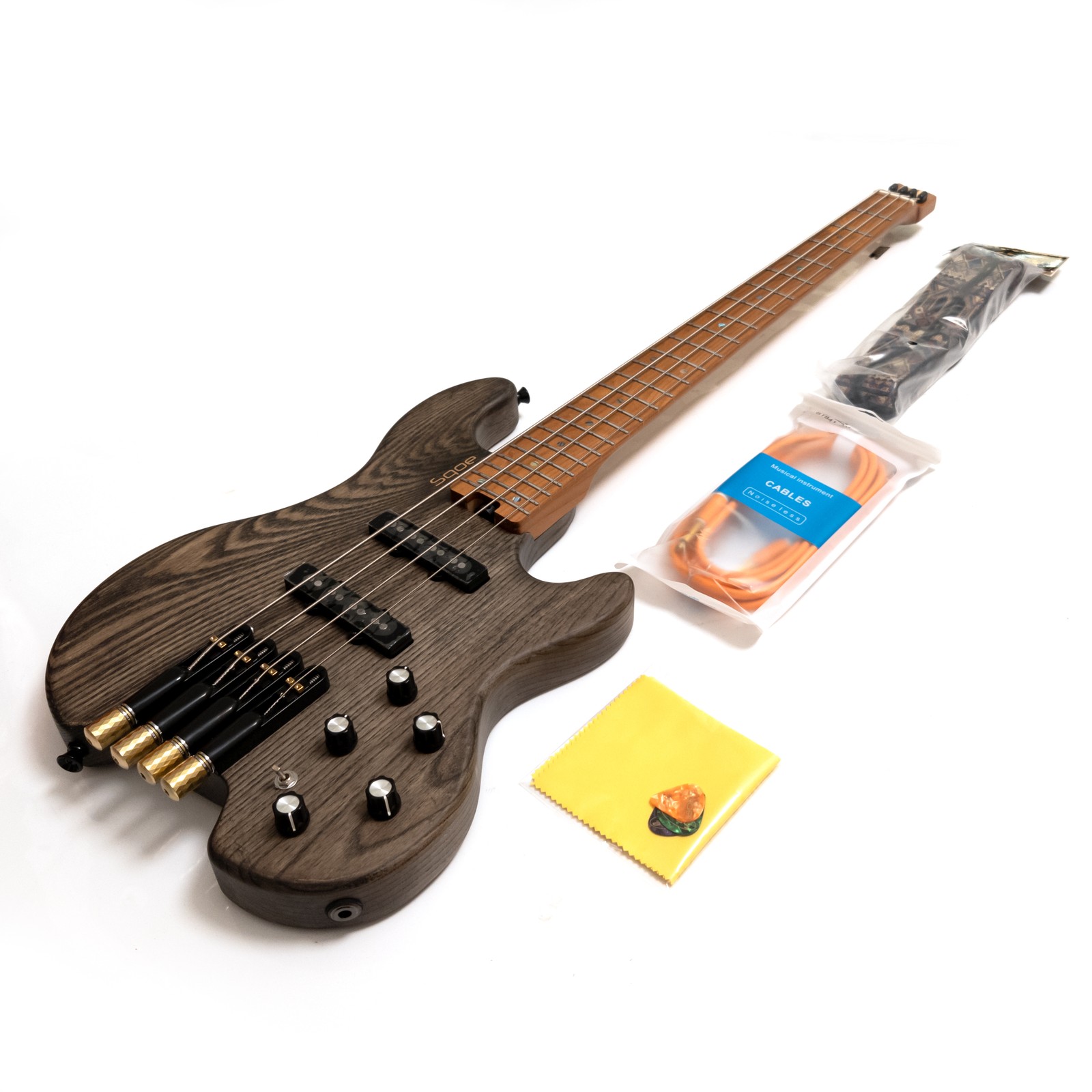 Basso Elettrico Headless a 4 C - Bass Guitar Fretless recensione e prezzo