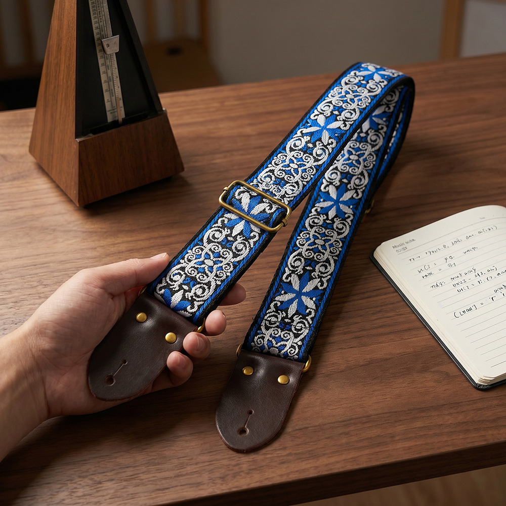 Tracolla per Chitarra Ricamata - Musical Instrument Dulcimer recensione e prezzo