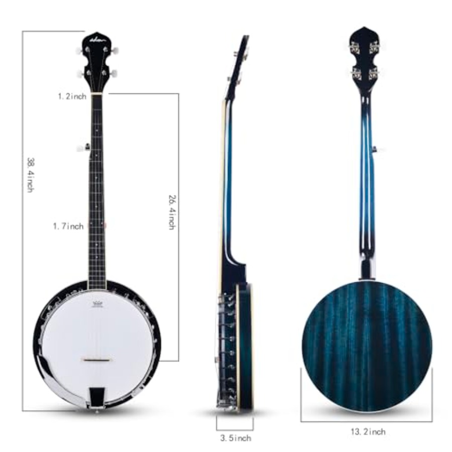 Set di banjo a 5 corde a grand - Banjo 5 String Open recensione e prezzo